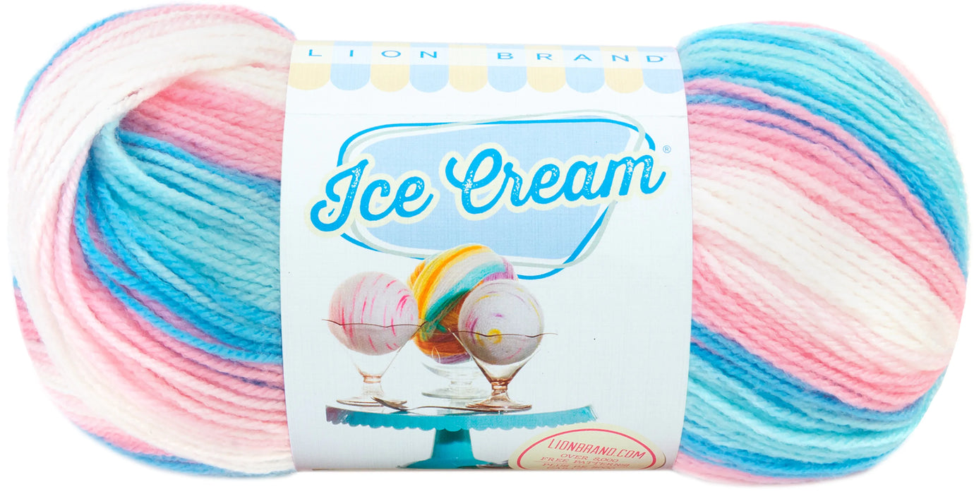 Lion Brand Ice Cream Yarn-Cake Batter