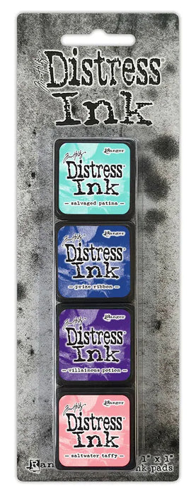 Ranger Tim Holtz Distress Mini Ink Pads 4/Pkg-Kit 17