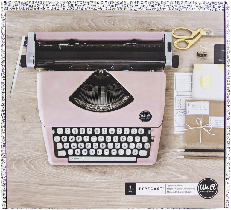 We R Typecast Typewriter - Pink