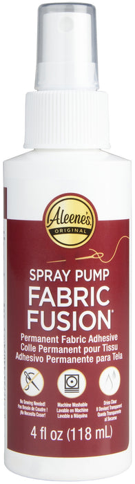 Aleene's Fabric Fusion Pump Spray 4oz- 118ml