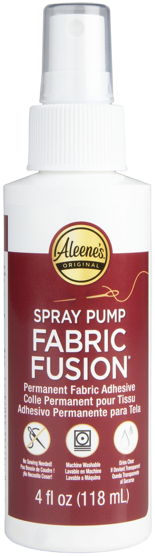 Aleene's Fabric Fusion Pump Spray 4oz- 118ml