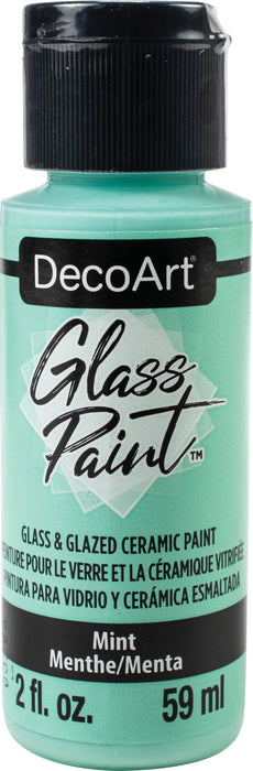 DecoArt Glass Paint 2oz-Mint