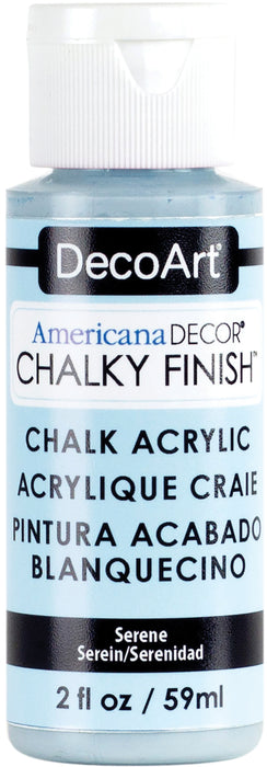 DecoArt Americana Chalky Finish Paint 2oz-Serene