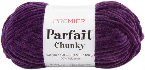 Premier Parfait Chunky Yarn-Eggplant