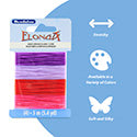 Elonga Stretch Cord, 0.7 mm / .028 in, Lilac, Purple, Red, Pink, 5 m / 5.4 yd ea color