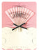 Anna Griffin - DIY Cards - Vellum Fan Pink - A Party - 10 pk