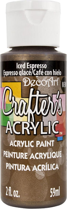 DecoArt - Crafter's Acrylic Paint 2oz - Iced Espresso