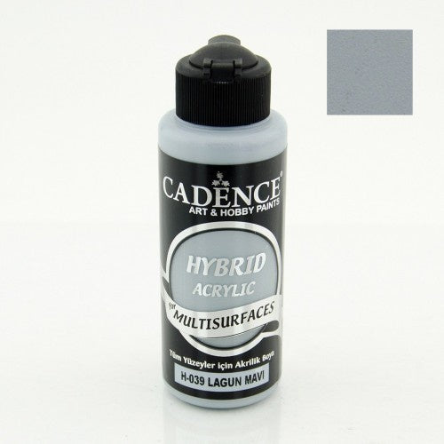 Cadence - Hybrid Acrylic Paint - Multi Surfaces & Leather - Lagoon Blue - 70ml