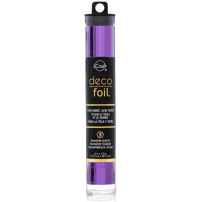 Thermoweb - Deco Foil Transfer Sheets, Purple
