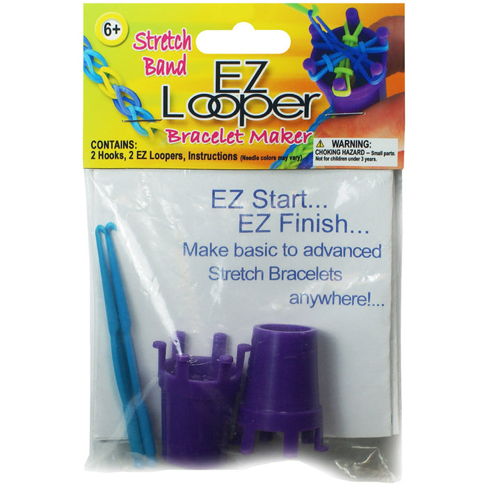 Pepperell Stretch Band EZ Looper Bracelet Maker-