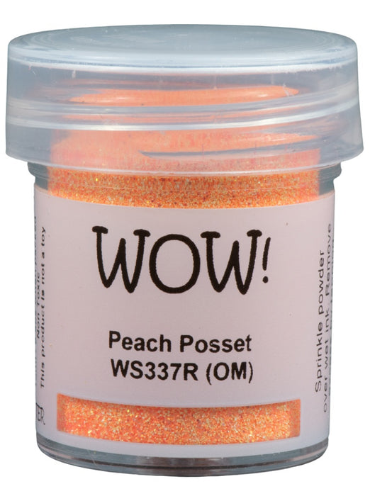 WOW! Glitter Embossing Powder-Peach Posset