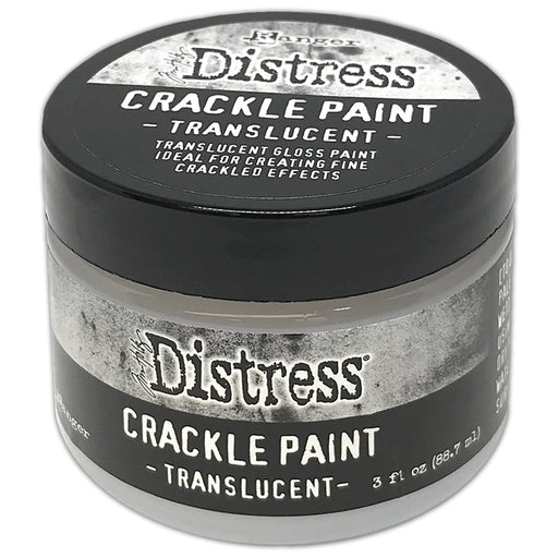 Tim Holtz Distress Crackle Paint 3oz-Translucent