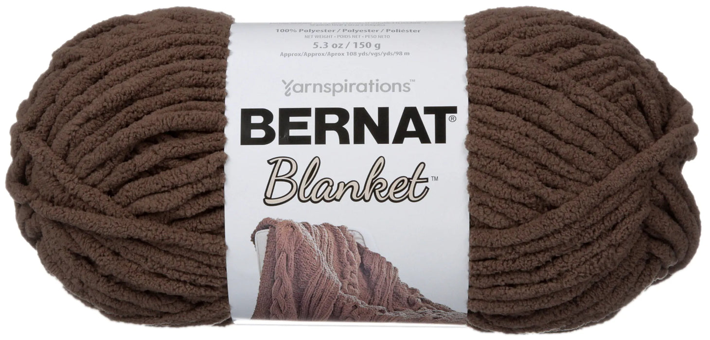 Bernat Blanket Yarn-Taupe