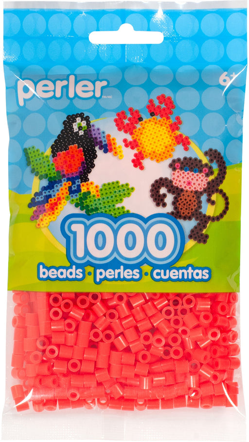 Perler Beads 1,000/Pkg-Tomato