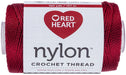 Red Heart Nylon Crochet Thread Size 18-Red