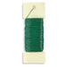 FloraCraft 22 Gauge Floral Wire 0.25lb Paddle-Green