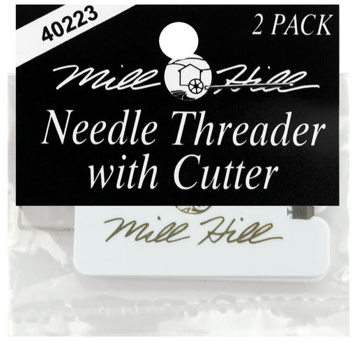 Mill Hill Needle Threader & Cutter 2/Pkg-