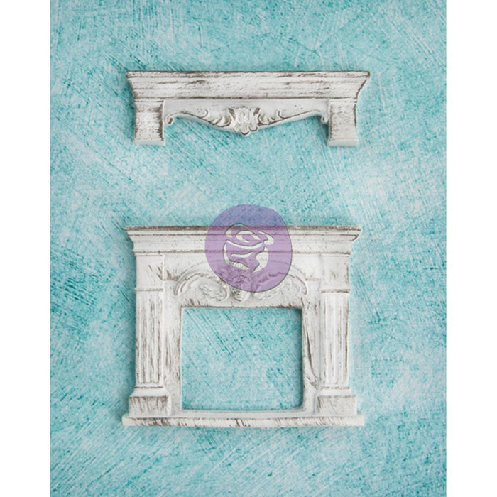 Prima Marketing - Resin Embellishments - Fireplace & Shelf