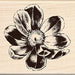 Inkadinkado - Wood Mounted Stamps - Flower Bloom