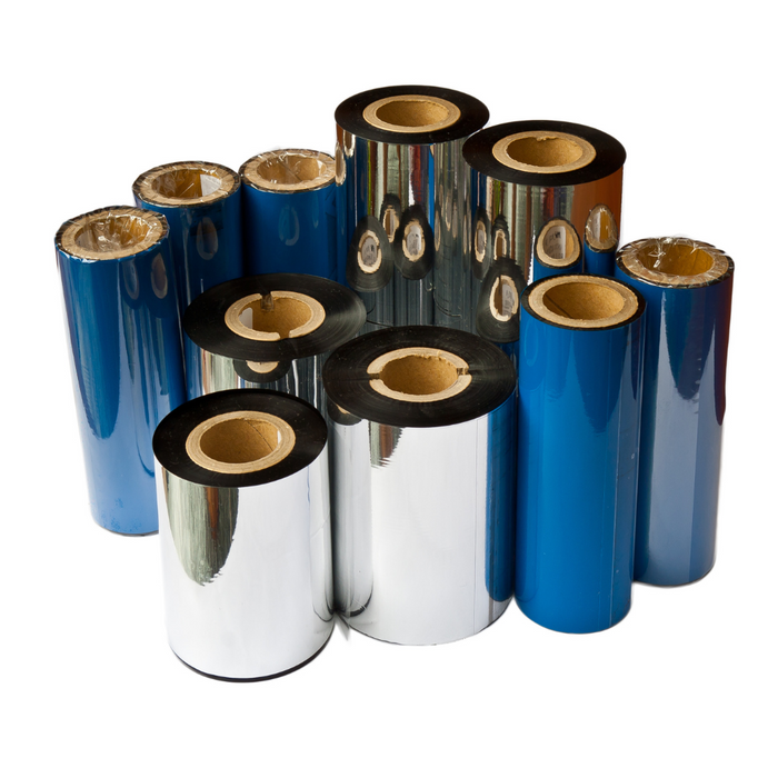 Thermal Transfer Foil - Resin White - 55mm x 74m - 13mm Core (Godex300)