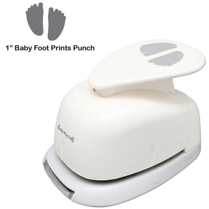 Dress My Craft - Paper Punch - 1" Baby Foot (2.54 cm)