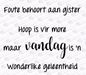 Doodles - Silk Screen Stencils - Foute behoort aan Gister - 92mm x 139mm