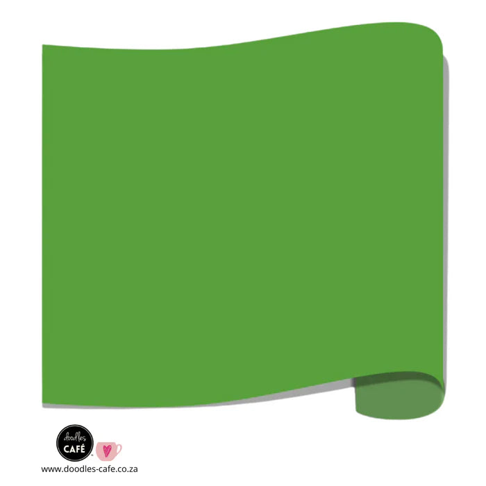 Poli-Flex Turbo - Heat Transfer Vinyl - FROG GREEN (30cm x 1m)