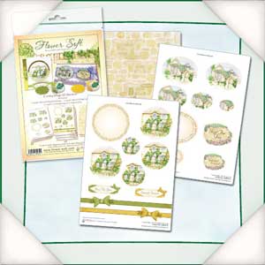 Flower Soft - Papercraft Cardmaking Kit - Country Village