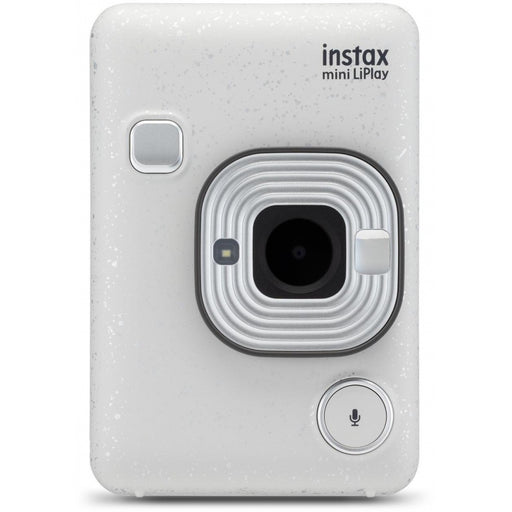 Fujifilm - Instax - Mini LiPlay Hybrid Camera - Stone White