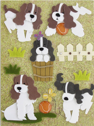 Oricraft - Handmade Stickers - English Cocker Spaniel