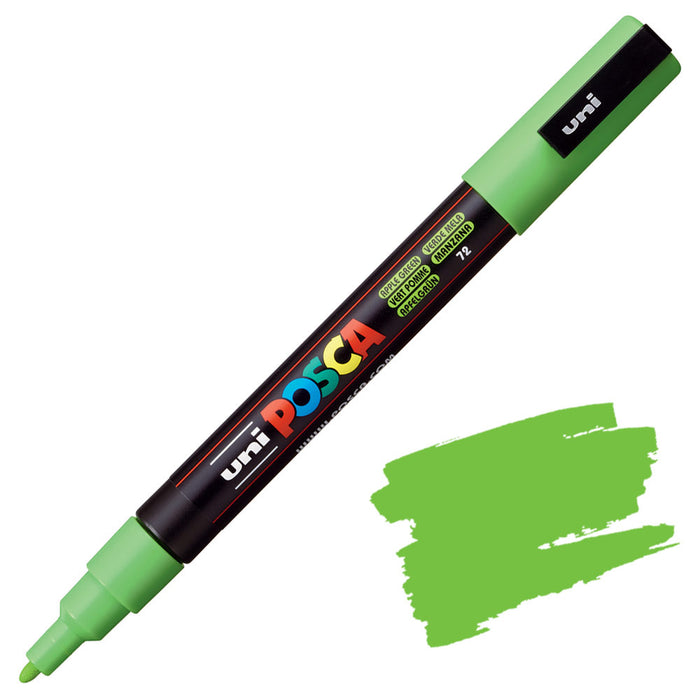 POSCA 3M Fine Bullet Tip Pen-Apple Green