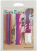 Manuscript - Pen Decorative Sealing Extras - Wax - Ribbon - Glitter - Pink & Purple