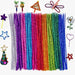 Crazy Crafts - Metallic Chenille - Silver, Pink & Purple