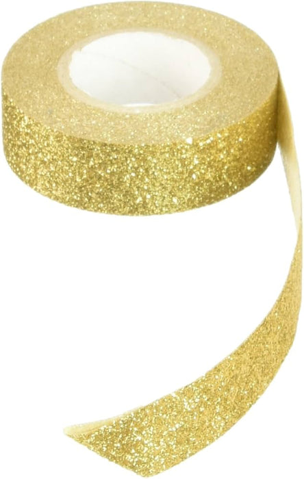 Doodles - Self Adhesive Glitter Gold 1.5cm x 2.7m