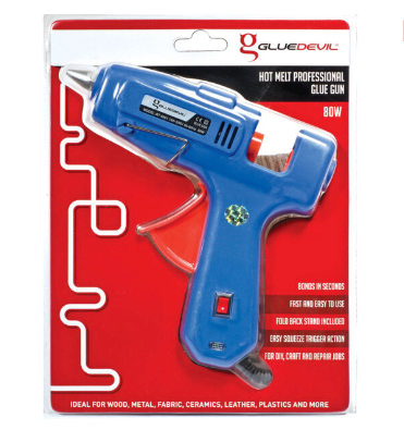 GlueDevil - Professional Glue Gun 80W, 220V