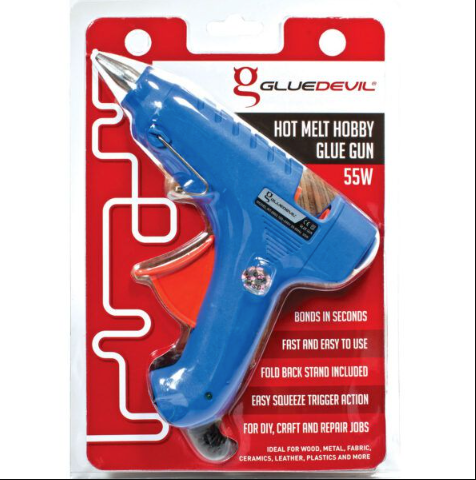 GlueDevil - Hobby Glue Gun 55W, 220V