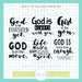 Sweet-n-Sassy-Stamps - God is For You Stamp Set