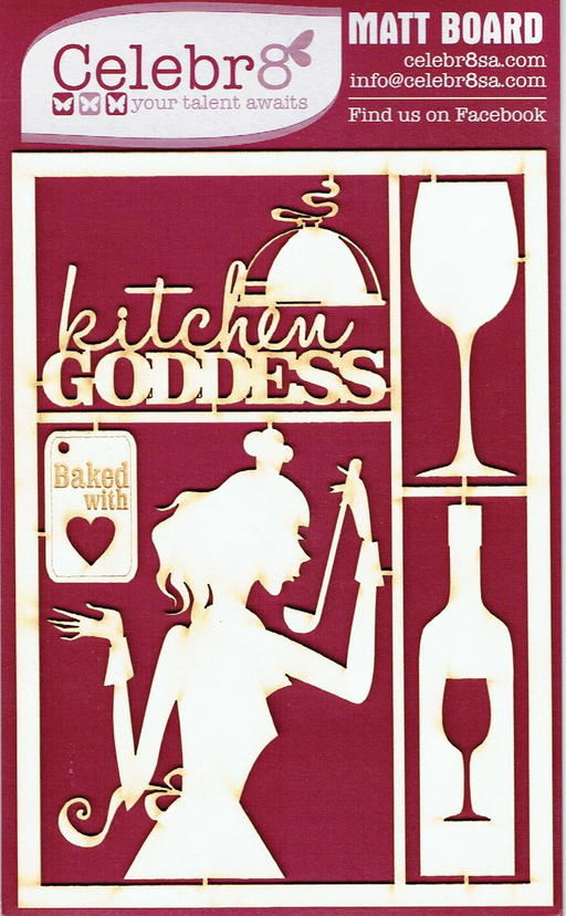 Celebr8 - Matt Board - Kitchen Goddess