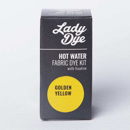Lady Dye - Fabric Dye - Hot Water Dye - GOLDEN YELLOW 20G