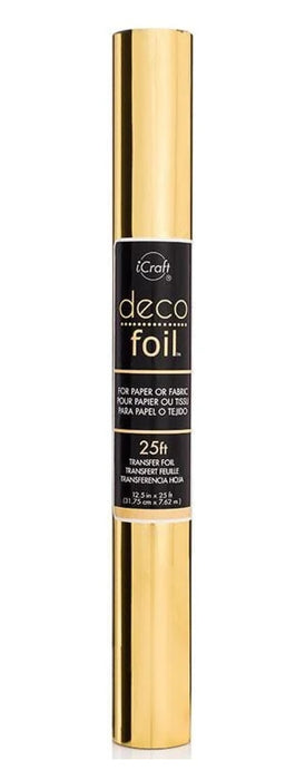 Thermoweb - Deco Foil Transfer Foil Roll 12.5 in x 25 ft, Gold