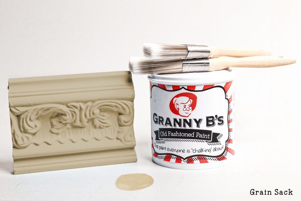 Granny B's - Old Fashioned Paint - Grain Sack (Beige Slate) - 125ml