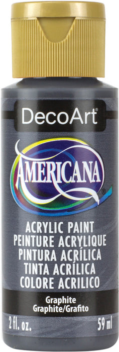 DecoArt - Americana Acrylic Paint 2oz - Graphite