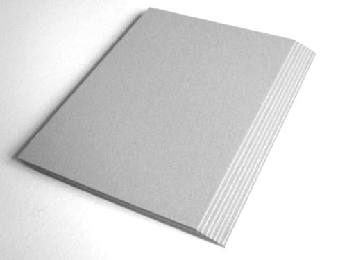 Doodles - Greyboard Chipboard (1mm) - 12" x 12" - 10pk