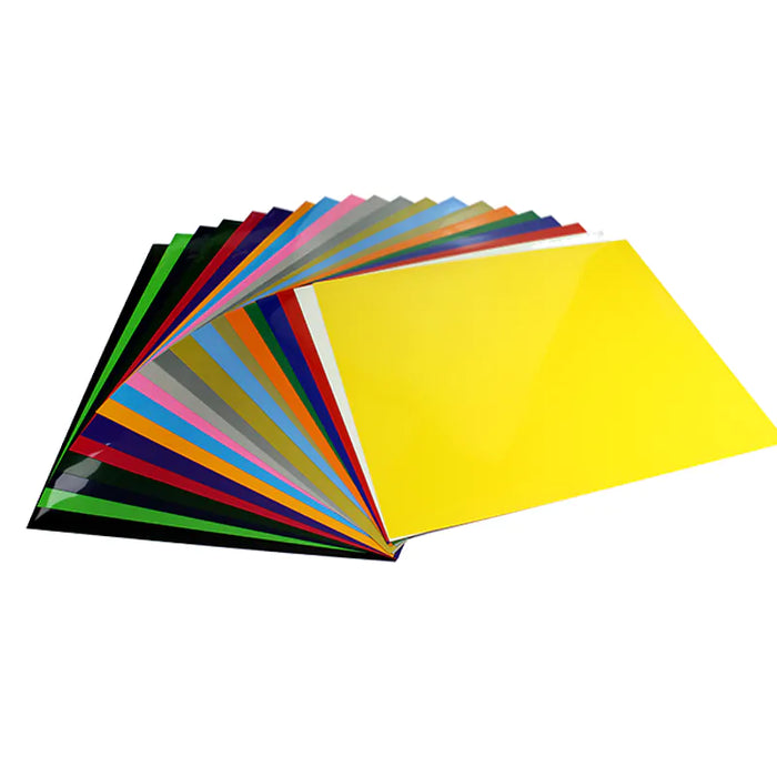 Doodles - PU Heat Transfer Vinyl Super Pack - 25 Assorted Sheets (12"x10")