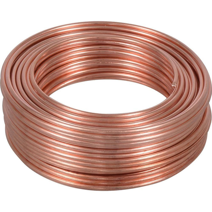 Beadsmith - Half Round Copper Wire 18 Gauge - 7 Yards