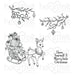 Heartfelt Creations - Cling Rubber Stamp Set 5"x6.5" - Merry Little Christmas