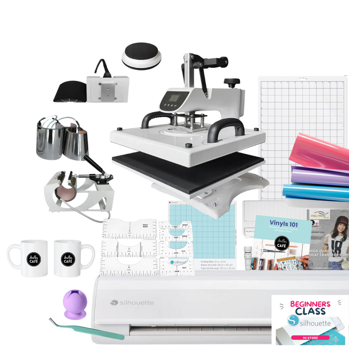 Silhouette Cameo 5 and 10-in-1 Heat Press - Ultimate Hot Doodle Bundle!