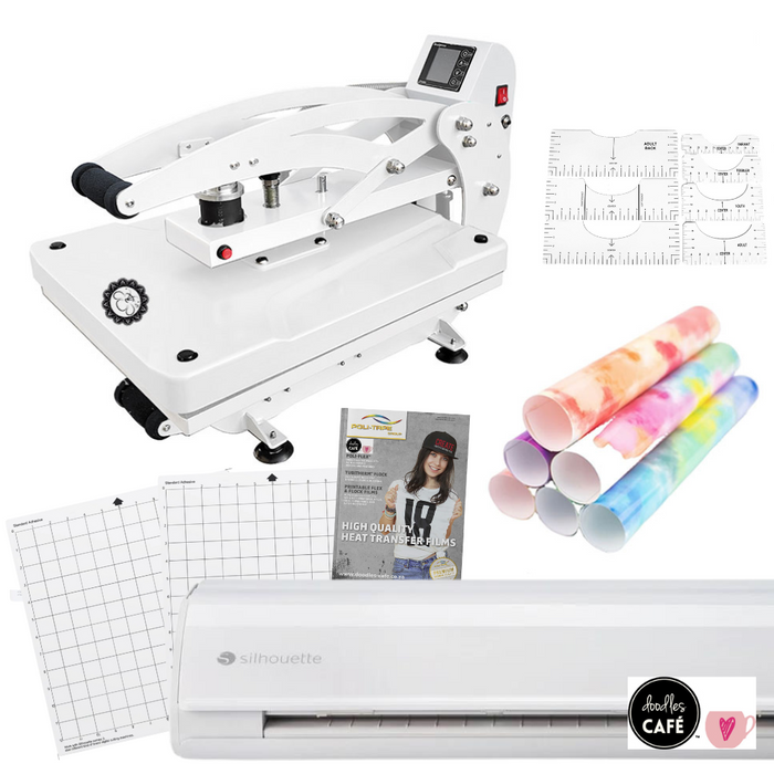 Silhouette Cameo 5 Electronic Cutter - Hot Doodle Bundle with Workshop