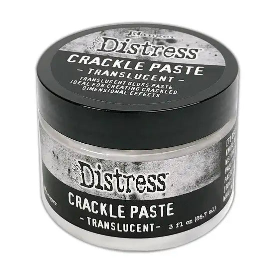 Tim Holtz Distress Crackle Paste 3oz-Translucent