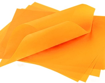 Doodles - Printable Vellum - A4 - Orange - 10Pk